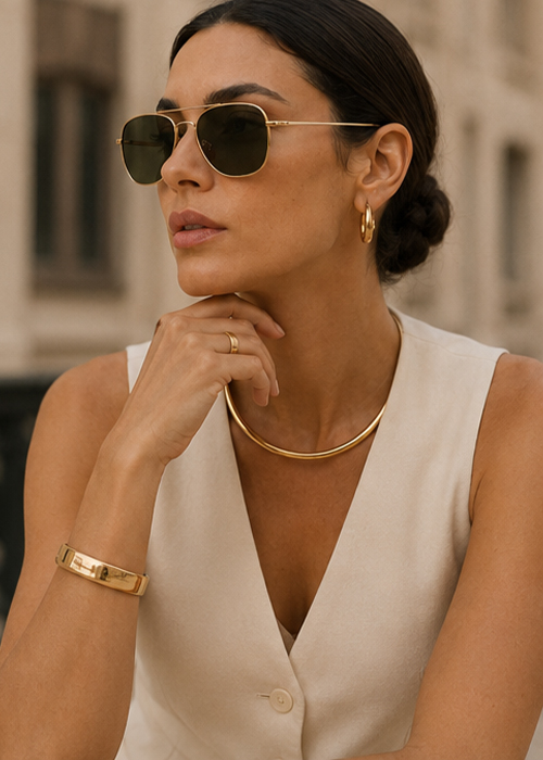 Mavi Cat-Eye Optik Çerçeve